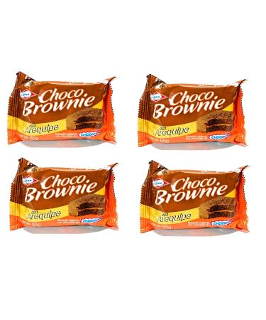 Chocorramo Brownie Relleno Con Arequipe/Brownie Filled With Dulce De Leche (Pack of 4) 2.29 Ounce (Pack of 4)