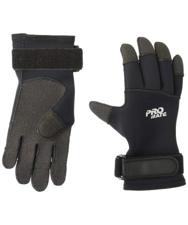 Promate 3mm Neoprene Scuba Dive Kevlar Gloves Black Large
