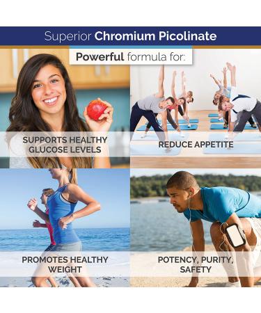 Superior Labs Chromium Picolinate NonGMO - 500 mcg 120 Capsules | Healthy Glucose & Weight Support - Buy Online on GoSupps.com