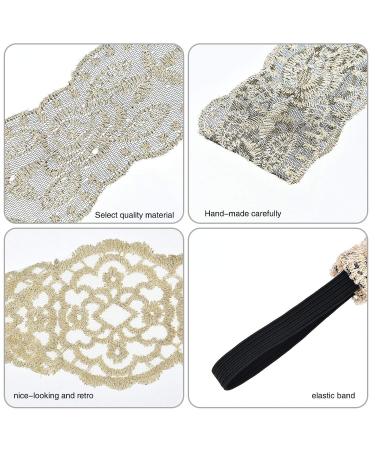 Lace Headbands Set - 7 Pieces for Women & Girls | Elegant Wide Headwrap Hair Turban Accessories - Buy Online on GoSupps.com