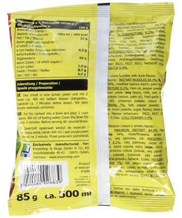 Buy A-One Instant Noodle Soup (30x85g) - Delicious Duck Flavour | Instant Noodles for Quick Meals | International Shipping Available - Buy Online on GoSupps.com
