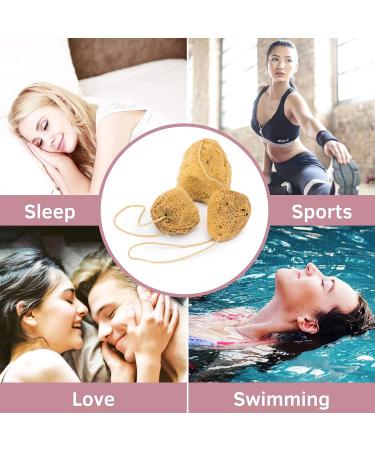 tom&pat Menstrual Sponge with String Alternative to Soft Tampon and Menstrual disc - DERMATEST: Very Good with Travel Change case Natural Sponge Washable & Reusable (Size M / 3 x 5-7 cm) - Buy Online on GoSupps.com