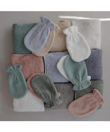 mushie Baby Hooded Towel | Organic Cotton (Pearl) - Buy Online on GoSupps.com