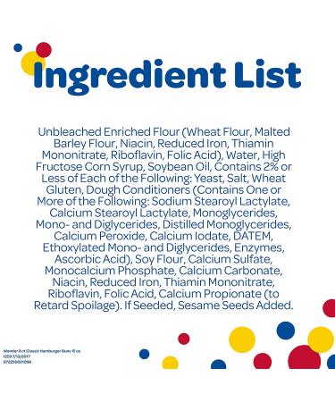 Wonder Bread Classic Hamburger Buns - 15 oz - Soft and Delicious - Buy Online on GoSupps.com