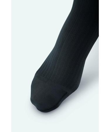 JOBST forMen Ambition Knee High Compression Socks - 20-30 mmHg SoftFit Technology Ribbed Dress Style Closed Toe - Black - Buy Online on GoSupps.com