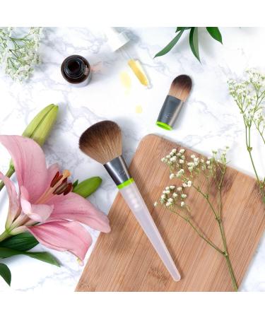 ECO TOOLS Total Senses Foundation Brush Duo - Aromatherapy Makeup Brushes for Flawless Skin | Eco-Friendly Beauty Tools - Buy Online on GoSupps.com