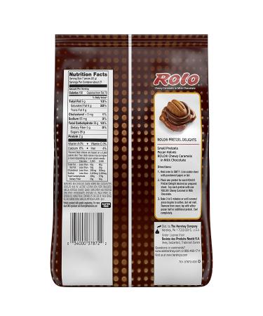 Rolo Gluten Free Chewy Caramels in Milk Chocolate Candy - 40 Ounce Bag, Individually Wrapped - Buy Online on GoSupps.com