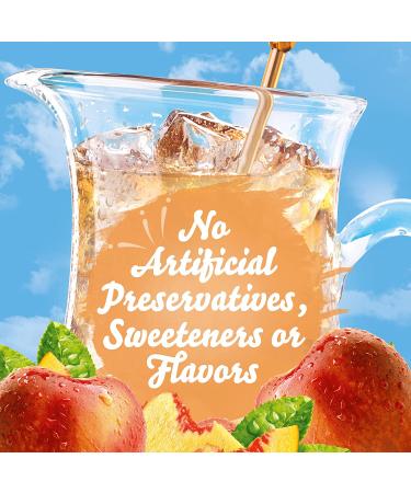 Crystal Light Pure Peach Iced Tea - 5 ct Pitcher Packets | Naturally Flavored with No Artificial Sweeteners - Buy Online on GoSupps.com