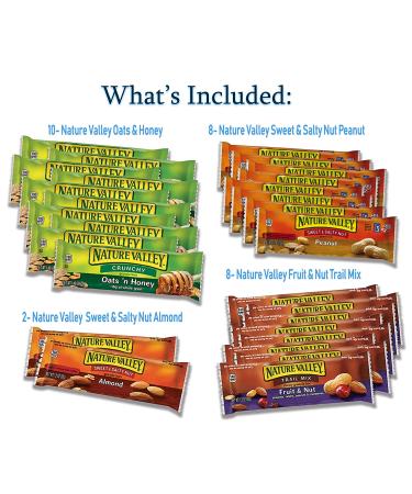Veratify Healthy Snacks To Go - 66 Piece Mixed Snack Box & Gift Variety Pack for Office or Home - Granola Bars Care Package - Buy Online on GoSupps.com