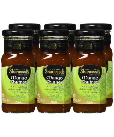 Buy Sharwood's Mango Chutney Pack of 6 (6 x 227g) - Authentic Indian Flavor for International Shipping - Buy Online on GoSupps.com
