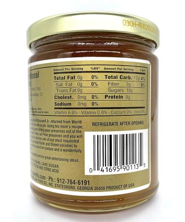 Braswell's Pure Pear Preserves - Delicious All-Natural Fruit Spread - Buy Online on GoSupps.com