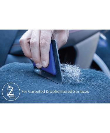 S&T INC. Pet Hair Remover Brush - Blue - For Home and Auto - Dog and Cat Hair Remover - 326901 - Buy Online on GoSupps.com