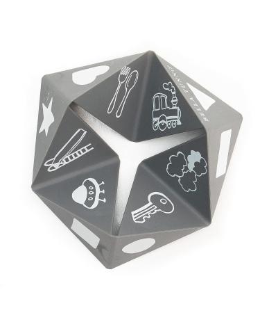 Bella Tunno Beginner Spinner: Educational Baby Teething Toy for Playtime, Development, and Sensory Play - Grey - Buy Online on GoSupps.com