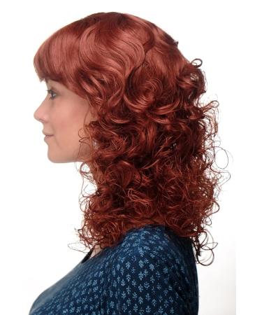 Buy WIG ME UP Romantic Red Copper Curly Half Length Wig - 45 cm MC008-130 | International Shipping Available - Buy Online on GoSupps.com