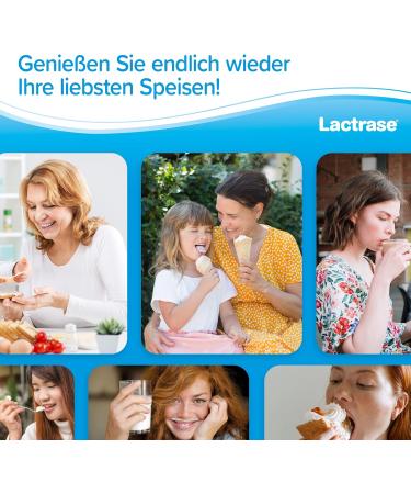 Pro Natura Lactrase 32000-40 Lactase Tablets for Lactose Intolerance | Enjoy Milk & Dairy Carefree - Buy Online on GoSupps.com