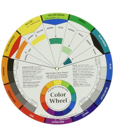 Cox Color Wheel-9.25-inch  2.1 x 27.4 x 32.480000000000004 cm  Multicolor 1 Multicolor - Buy Online on GoSupps.com