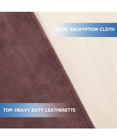 Premium 7ft Brown Leatherette Pool Table Cover - Waterproof & Tearproof - Buy Online on GoSupps.com