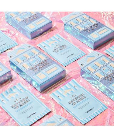 TONYMOLY Mini House Of Masks - Hyaluronic Acid Sheet Mask 5 Count | Hydrating Skincare for All Skin Types - Shop Internationally Now - Buy Online on GoSupps.com