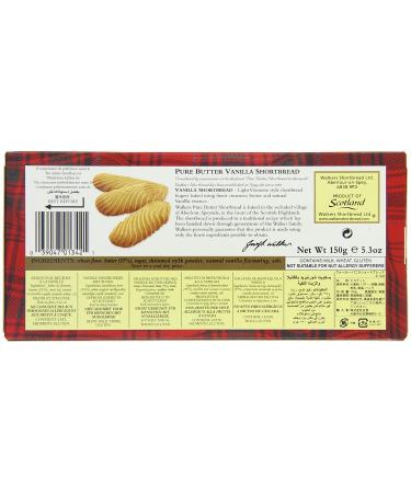 Walkers Shortbread Vanilla Cookies 5.3oz Box - Pack of 4 | Delicious Vanilla Flavor - Buy Online on GoSupps.com