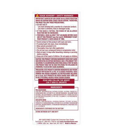 L'Oreal Excellence Creme 6G Light Golden Brown - Triple Protection Hair Color, 1 Application - Buy Online on GoSupps.com
