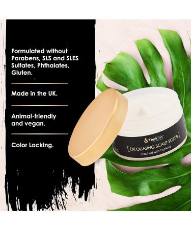 ThickTails Scalp Revival Micro-Exfoliating Shampoo - Soothes Dry, Flaky, Itchy Scalp | Vegan Formula | Sulphate, Silicone, Paraben-Free - Buy Online on GoSupps.com