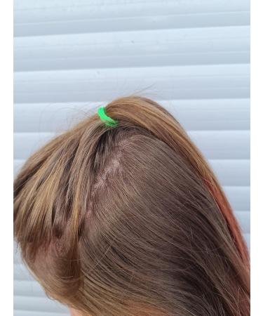 Grendle 200pc Hair Ties Random Multi Coloured Elastic Pony Tail Holder Hair Bands Soft - Buy Online on GoSupps.com