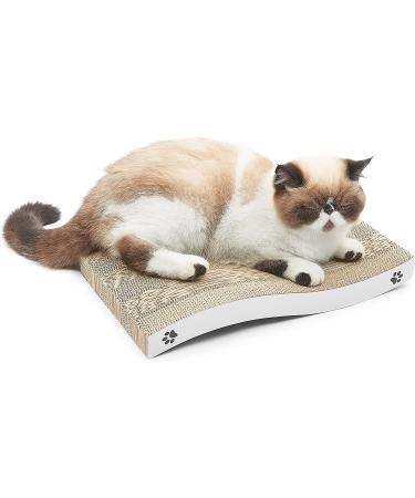 Conlun Cat Scratcher Pad - Double-Sided Anti-Slip Design | Medium-Wave White-2 Pack - Buy Online on GoSupps.com