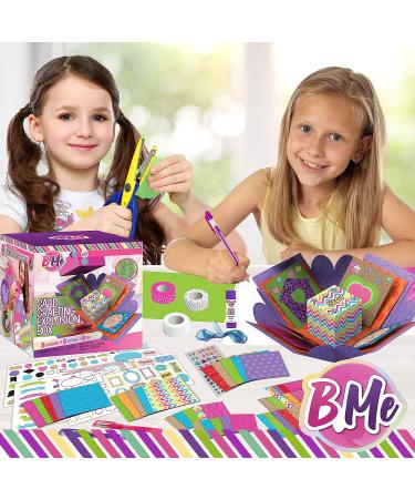 Card Crafting Explosion Arts and Crafts Box - DIY Greeting Cards Stationary Set for Kids Age 6+ | Birthday Gift Box for Tweens - Buy Online on GoSupps.com