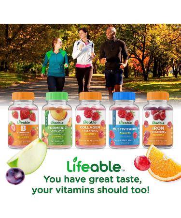 Lifeable Glucose Gummies - Gluten-Free GMO-Free Chewables for Adults & Kids - 90 Count - Buy Online on GoSupps.com