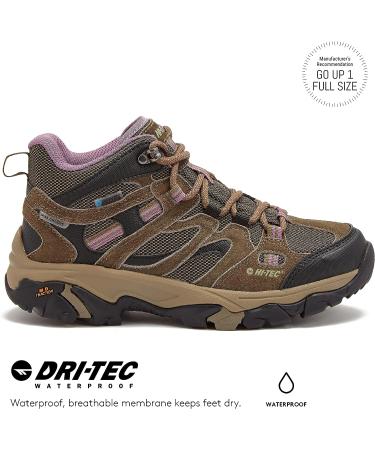 HI-TEC Apex Lite Mid WP Women's Waterproof Hiking Boots - Size 6.5 Tan - Buy Online on GoSupps.com