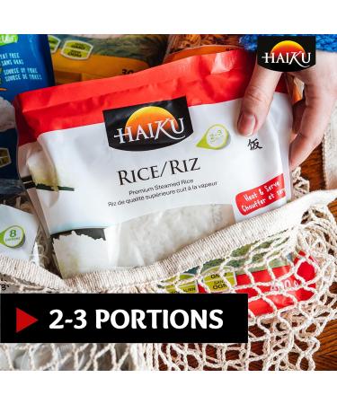 HAIKU Pre-Cooked Rice Premium Asian Cuisine Instant Rice 300g - Buy Online on GoSupps.com