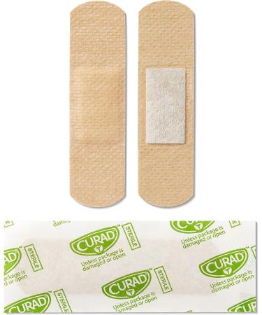 Curad QuickStop Flexible Fabric Bandages CUR5243 - 30 Count | 34 x 2.83 | Bleeding Control - Buy Online on GoSupps.com