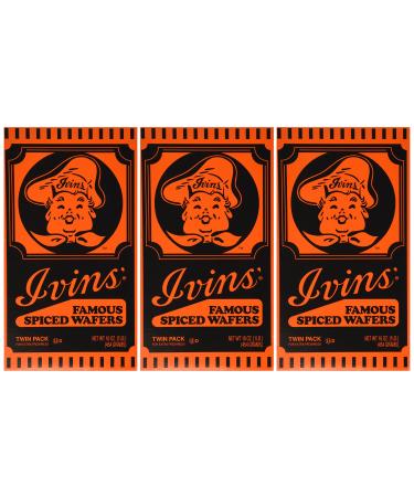 Ivins Famous Spiced Wafers 16 Oz Twin Pack of 3 1 Pound (Pack of 3)
