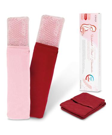 IceHOF insoles cold/warm compresses (5-part)-help for postpartum recovery pregnancy puerperium hemorrhoids chest pain-reusable & washable - Buy Online on GoSupps.com