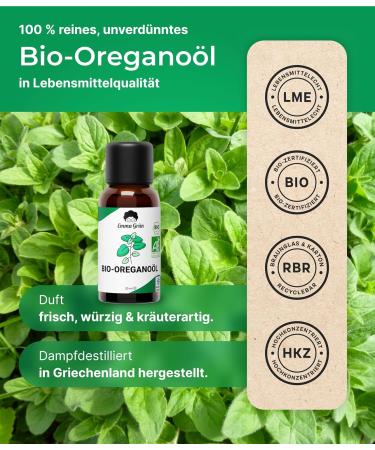 EMMA Gr n Bio Oregano Oil - 100% Pure Essential Oil from Greece | Food Grade & Versatile | Premium Aroma for Health & Wellness - Buy Online on GoSupps.com