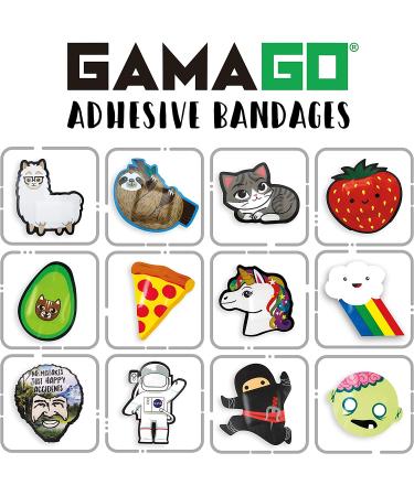GAMAGO Kitten Bandages - Set of 18 Individually Wrapped Self Adhesive Bandages - Funny Gift for Kids & Kidults - Buy Online on GoSupps.com