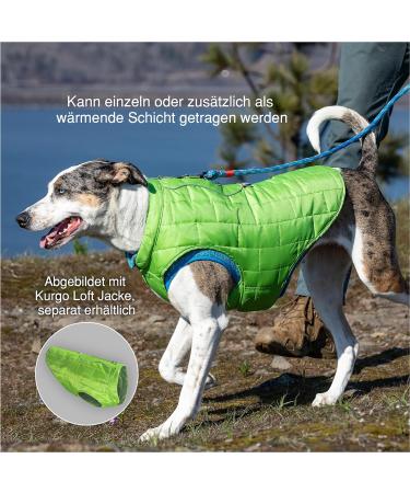 Kurgo Core Dog Sweater - Lightweight Fleece 2-Way Zipper Harness Compatible - Size S Orange - International Shipping Available - Buy Online on GoSupps.com