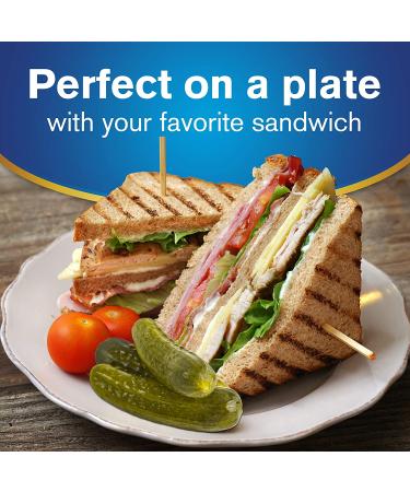 Vlasic Purely Pickles Kosher Dill Whole Pickles 32oz Jars - Pack of 6 | Keto Friendly - Buy Online on GoSupps.com