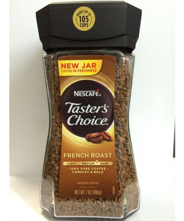 Nescafé Taster's Choice Instant Coffee French Roast 7 oz (198 g)