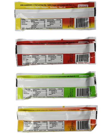 That's It Natural Fruit Bars Variety Pack - Apple+Mango, Apple+Pear, Apple+Cherry & Apple+Apricot - 1.2 oz (12 pack) - Buy Online on GoSupps.com