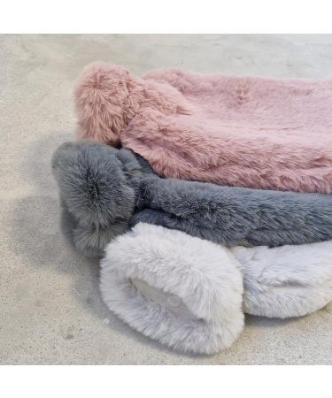Fashy 2.0L Hot Water Bottle with Soft Imitation Fur Cover - Grey | Premium Quality & International Shipping - Buy Online on GoSupps.com
