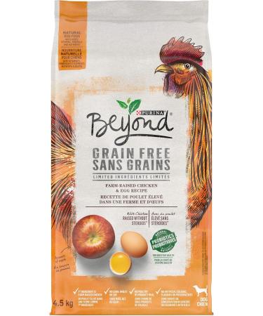 Beyond Grain Free Dry Dog Food Farm-Raised Chicken & Egg 4.5kg + 1.36kg Bundle - Buy Online on GoSupps.com