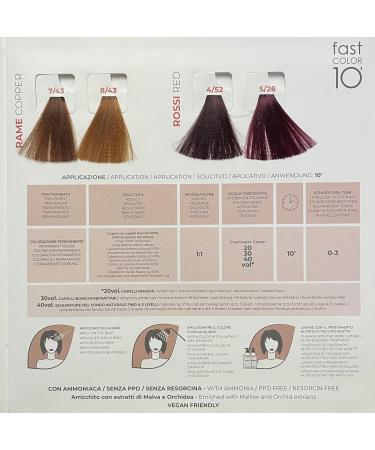 Alterego Italy Fast Color 6/3 (biondo scuro dorato) Colorazione Permanente 10 minuti 100ml - Buy Online on GoSupps.com