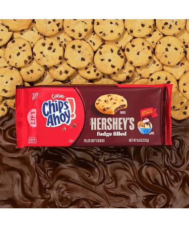 CHIPS AHOY! Chewy Hershey's Fudge Filled Soft Cookies - 12 Pack - 9.6 oz Each - Buy Online on GoSupps.com