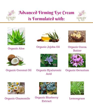Advanced Firming Eye Cream with Matrixyl 3000 | Reduce Wrinkles & Fine Lines | Organic Anti-Aging Formula | Boost Collagen & Rejuvenate Skin - Buy Online on GoSupps.com