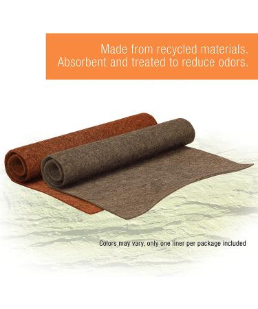 Zilla Reptile Terrarium Floor Liner Brown 30/40/50/65 Gallon - 17.25 x 35.25 - Buy Online on GoSupps.com