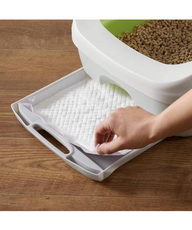 Amazon Basics Cat Litter Pads - 20-Pack Unscented | Purple & White | International Shipping Available - Buy Online on GoSupps.com