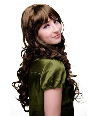 WIG ME UP Long Brown Curly Wig - 65cm Stylish Hairpiece for International Shipping - Buy Online on GoSupps.com