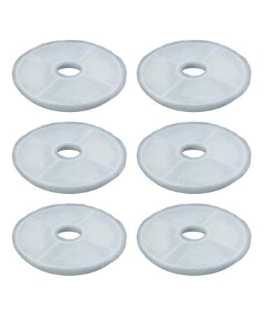 Filters for Catit Design Senses Fountains and Catit Flower Fountains, Pack of 6