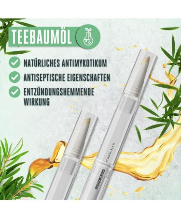 VITABAY Nagenrararurute - Teabum Off Nail Care Pen | Nail Hardener & Repair Serum with Tea Tree & Castor Oil - 2 Set for Stronger Healthier Nails - Buy Online on GoSupps.com